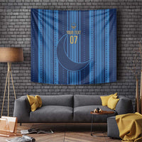 Saudi Football Al Zaeem Custom Tapestry Crescent Moon - Wonder Print Shop