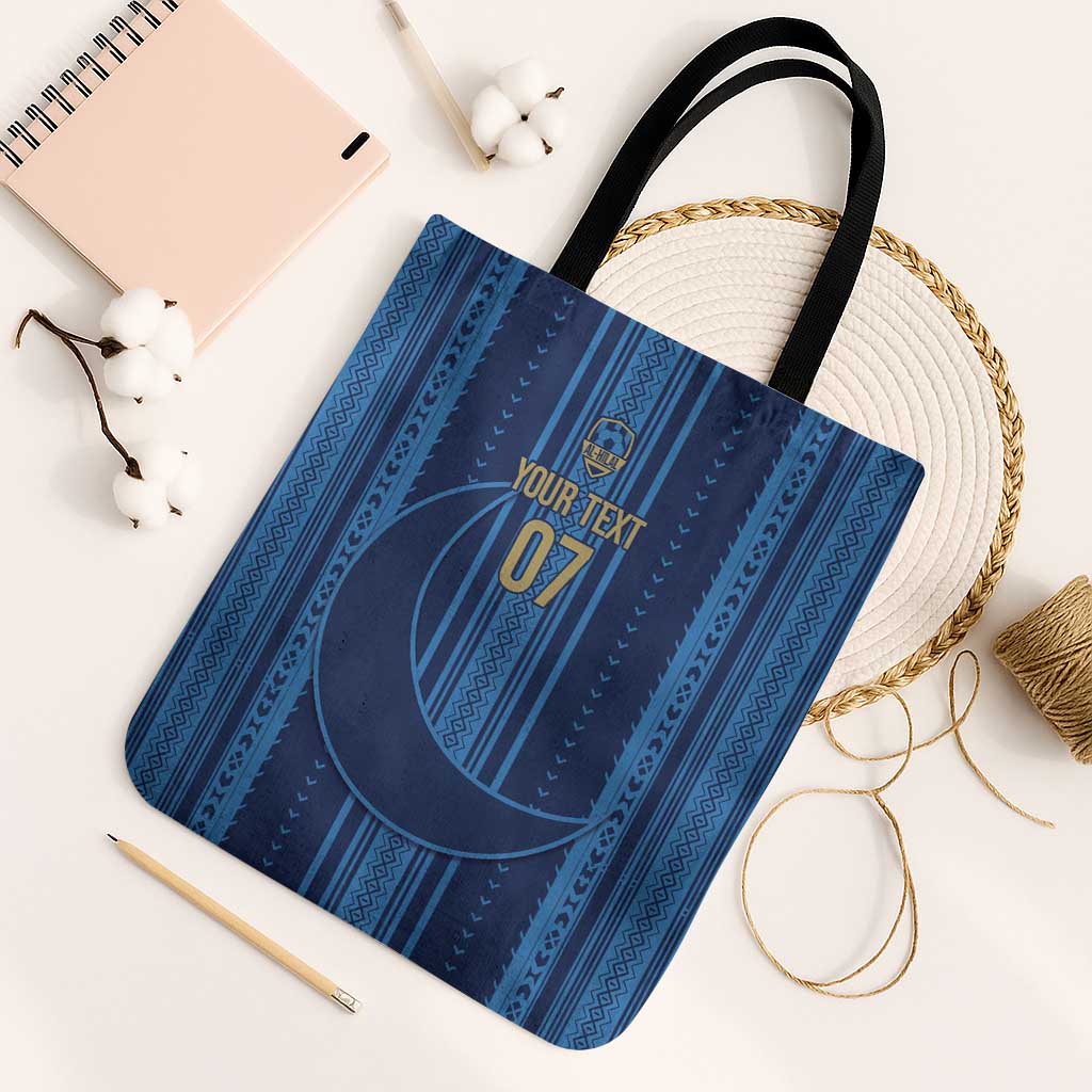 Saudi Football Al Zaeem Custom Tote Bag Crescent Moon - Wonder Print Shop