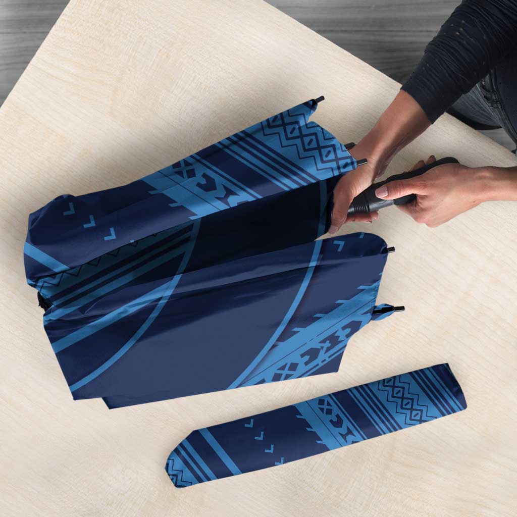 Saudi Football Al Zaeem Custom Umbrella Crescent Moon - Wonder Print Shop