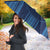 Saudi Football Al Zaeem Custom Umbrella Crescent Moon - Wonder Print Shop