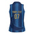 Saudi Football Al Zaeem Custom Women Sleeveless Polo Shirt Crescent Moon - Wonder Print Shop