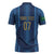 Saudi Football Al Zaeem Custom Zipper Polo Shirt Crescent Moon - Wonder Print Shop