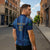 Saudi Football Al Zaeem Custom Zipper Polo Shirt Crescent Moon - Wonder Print Shop