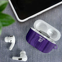 Saudi Football Al Zaeem Custom AirPods Case Crescent Moon - Purple - Wonder Print Shop