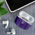 Saudi Football Al Zaeem Custom AirPods Case Crescent Moon - Purple - Wonder Print Shop