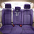 Saudi Football Al Zaeem Custom Back Car Seat Cover Crescent Moon - Purple - Wonder Print Shop