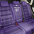 Saudi Football Al Zaeem Custom Back Car Seat Cover Crescent Moon - Purple - Wonder Print Shop