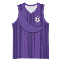 Saudi Football Al Zaeem Custom Basketball Jersey Crescent Moon - Purple - Wonder Print Shop