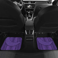 Saudi Football Al Zaeem Custom Car Mats Crescent Moon - Purple - Wonder Print Shop
