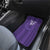 Saudi Football Al Zaeem Custom Car Mats Crescent Moon - Purple - Wonder Print Shop