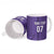 Saudi Football Al Zaeem Ceramic Mug Crescent Moon - Purple - Wonder Print Shop