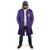 Saudi Football Al Zaeem Custom Cloak Crescent Moon - Purple - Wonder Print Shop