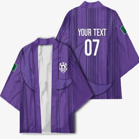 Saudi Football Al Zaeem Custom Kimono Crescent Moon - Purple - Wonder Print Shop