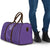 Saudi Football Al Zaeem Custom Travel Bag Crescent Moon - Purple - Wonder Print Shop