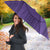 Saudi Football Al Zaeem Custom Umbrella Crescent Moon - Purple - Wonder Print Shop