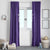 Saudi Football Al Zaeem Custom Window Curtain Crescent Moon - Purple - Wonder Print Shop