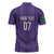 Saudi Football Al Zaeem Custom Zipper Polo Shirt Crescent Moon - Purple - Wonder Print Shop