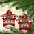New Zealand Xmas Ceramic Ornament Mere Kirihimete - Santa With Kiwi Bird LT7 - Wonder Print Shop