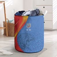 DR Congo Football 2026 Les Leopards Laundry Basket Glory Upon Glory - Wonder Print Shop