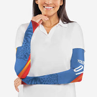 DR Congo Football 2026 Les Leopards Custom Arm Sleeves Glory Upon Glory - Wonder Print Shop