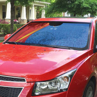 DR Congo Football 2026 Les Leopards Auto Sun Shade Glory Upon Glory - Wonder Print Shop