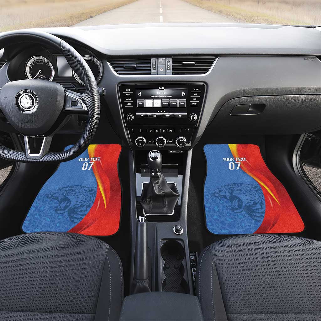 DR Congo Football 2026 Les Leopards Custom Car Mats Glory Upon Glory - Wonder Print Shop