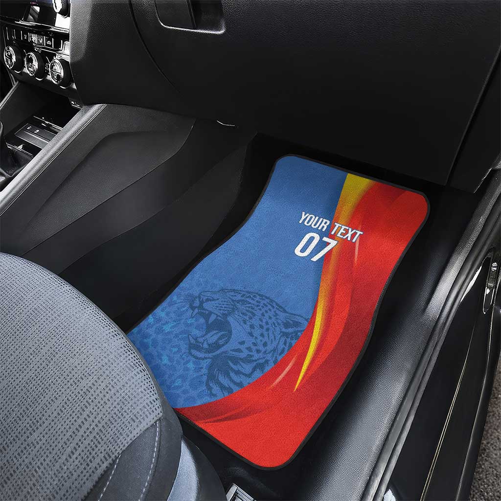 DR Congo Football 2026 Les Leopards Custom Car Mats Glory Upon Glory - Wonder Print Shop
