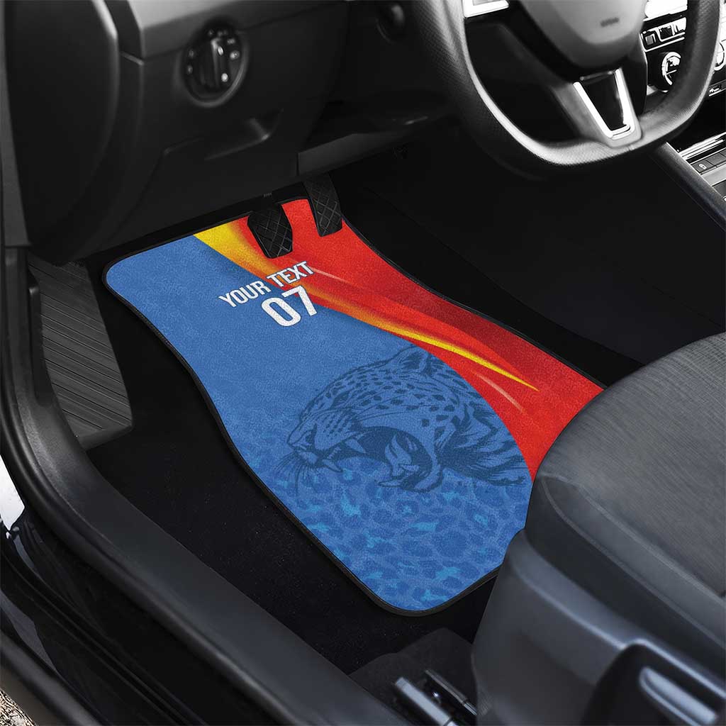 DR Congo Football 2026 Les Leopards Custom Car Mats Glory Upon Glory - Wonder Print Shop
