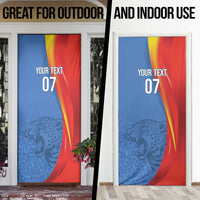 DR Congo Football 2026 Les Leopards Custom Door Cover Glory Upon Glory - Wonder Print Shop