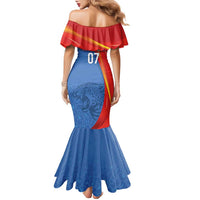 DR Congo Football 2026 Les Leopards Custom Family Matching Mermaid Dress and Hawaiian Shirt Glory Upon Glory - Wonder Print Shop