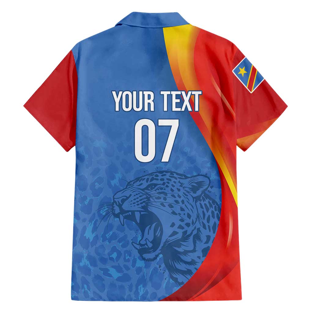 DR Congo Football 2026 Les Leopards Custom Family Matching Puletasi and Hawaiian Shirt Glory Upon Glory - Wonder Print Shop