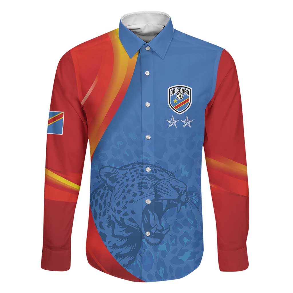 DR Congo Football 2026 Les Leopards Custom Family Matching Puletasi and Hawaiian Shirt Glory Upon Glory - Wonder Print Shop