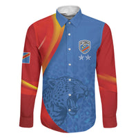 DR Congo Football 2026 Les Leopards Custom Family Matching Summer Maxi Dress and Hawaiian Shirt Glory Upon Glory - Wonder Print Shop