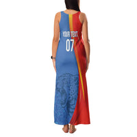 DR Congo Football 2026 Les Leopards Custom Family Matching Tank Maxi Dress and Hawaiian Shirt Glory Upon Glory - Wonder Print Shop