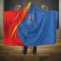 DR Congo Football 2026 Les Leopards Hooded Blanket Glory Upon Glory - Wonder Print Shop