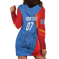 DR Congo Football 2026 Les Leopards Custom Hoodie Dress Glory Upon Glory - Wonder Print Shop