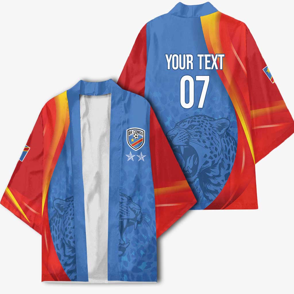 DR Congo Football 2026 Les Leopards Custom Kimono Glory Upon Glory - Wonder Print Shop