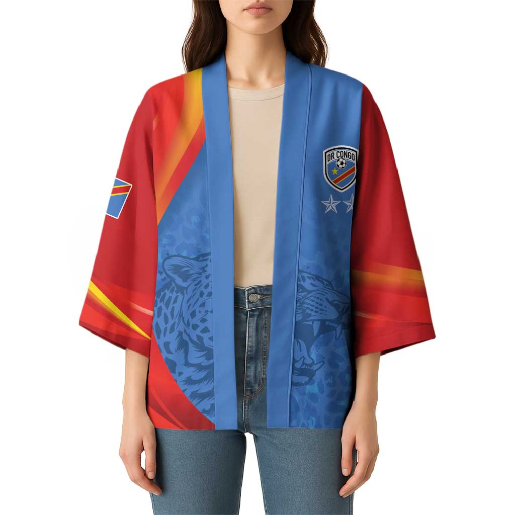 DR Congo Football 2026 Les Leopards Custom Kimono Glory Upon Glory - Wonder Print Shop
