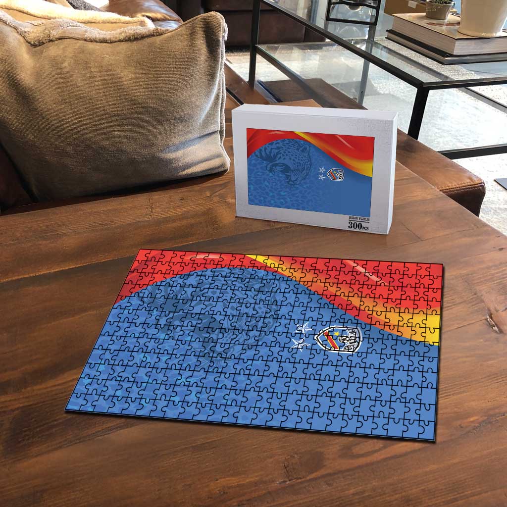 DR Congo Football 2026 Les Leopards Puzzle Glory Upon Glory - Wonder Print Shop