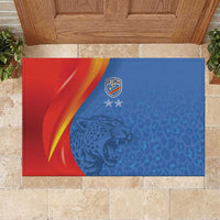 DR Congo Football 2026 Les Leopards Rubber Doormat Glory Upon Glory - Wonder Print Shop