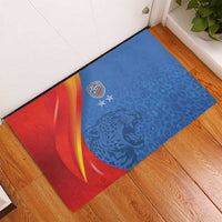 DR Congo Football 2026 Les Leopards Rubber Doormat Glory Upon Glory - Wonder Print Shop