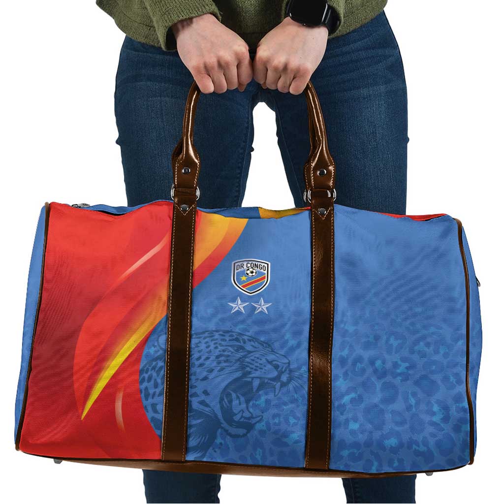 DR Congo Football 2026 Les Leopards Travel Bag Glory Upon Glory - Wonder Print Shop