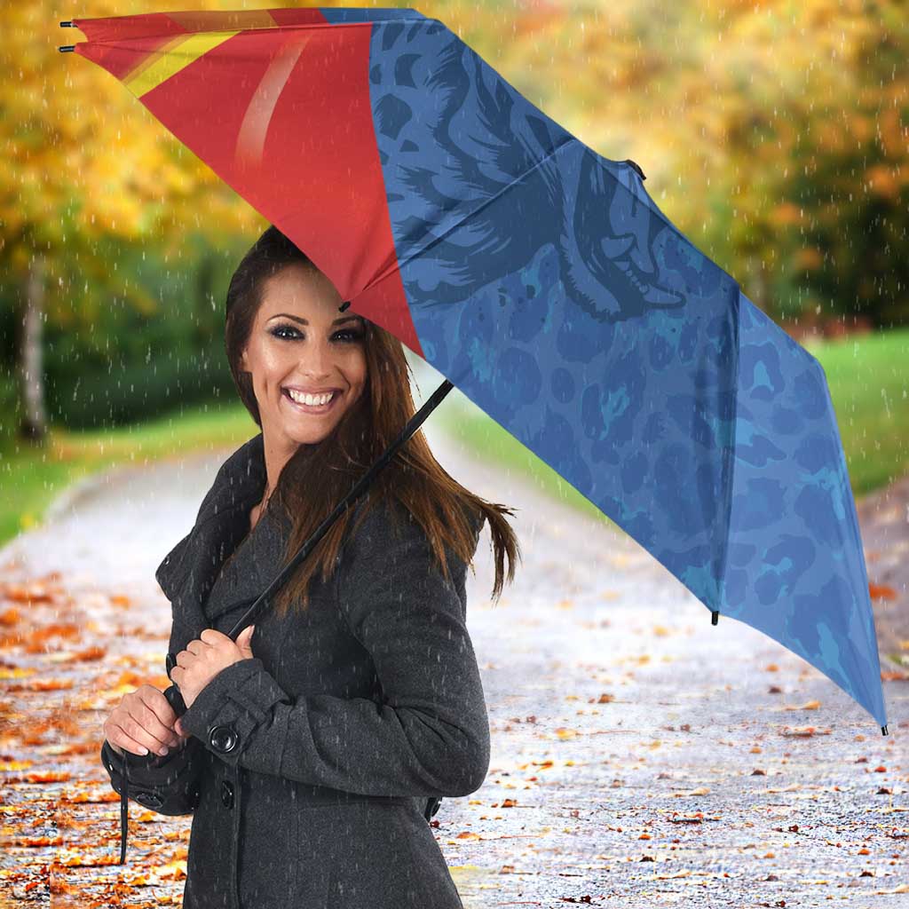 DR Congo Football 2026 Les Leopards Umbrella Glory Upon Glory - Wonder Print Shop