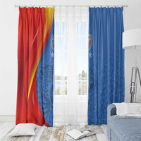 DR Congo Football 2026 Les Leopards Window Curtain Glory Upon Glory - Wonder Print Shop