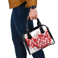 England Rugby Custom Shoulder Handbag Crystalised Red Rose - Wonder Print Shop