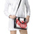 England Rugby Custom Shoulder Handbag Crystalised Red Rose - Wonder Print Shop