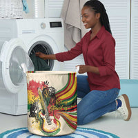 Reggae Soul B.Marley Grungy Laundry Basket Get Up Stand Up - Wonder Print Shop