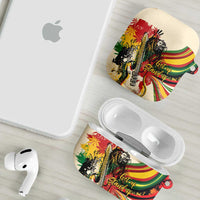 Reggae Soul B.Marley Grungy AirPods Case Get Up Stand Up - Wonder Print Shop
