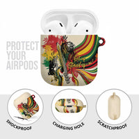 Reggae Soul B.Marley Grungy AirPods Case Get Up Stand Up - Wonder Print Shop