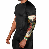 Reggae Soul B.Marley Grungy Arm Sleeves Get Up Stand Up - Wonder Print Shop